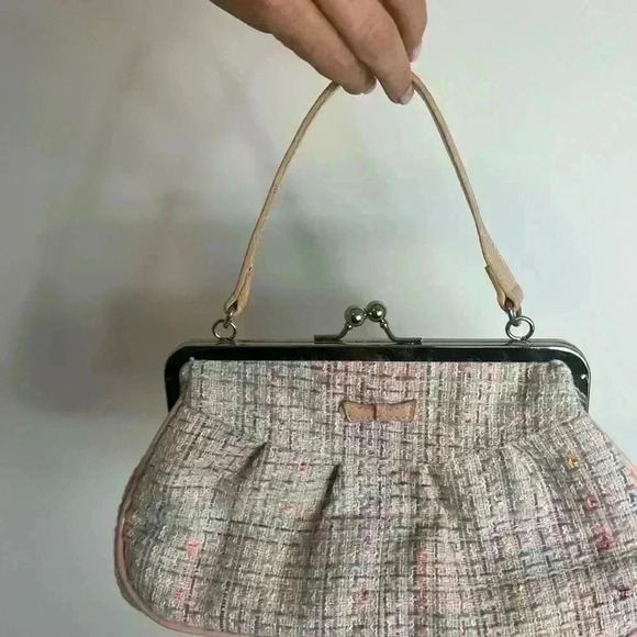 VINTAGE APT 9 TWEED SMALL BAG - Picture 6 of 13